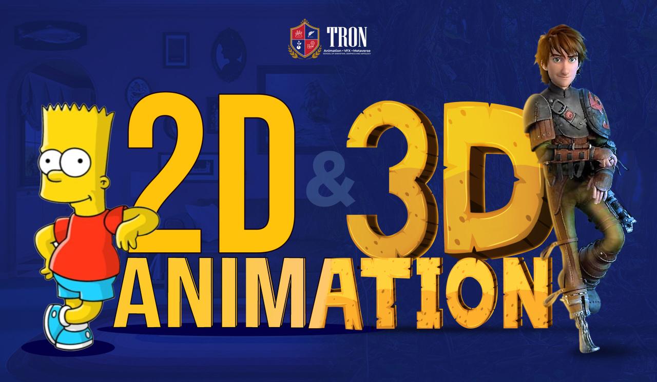 Membuat animasi 2D dan 3D untuk siswa multimedia SMK