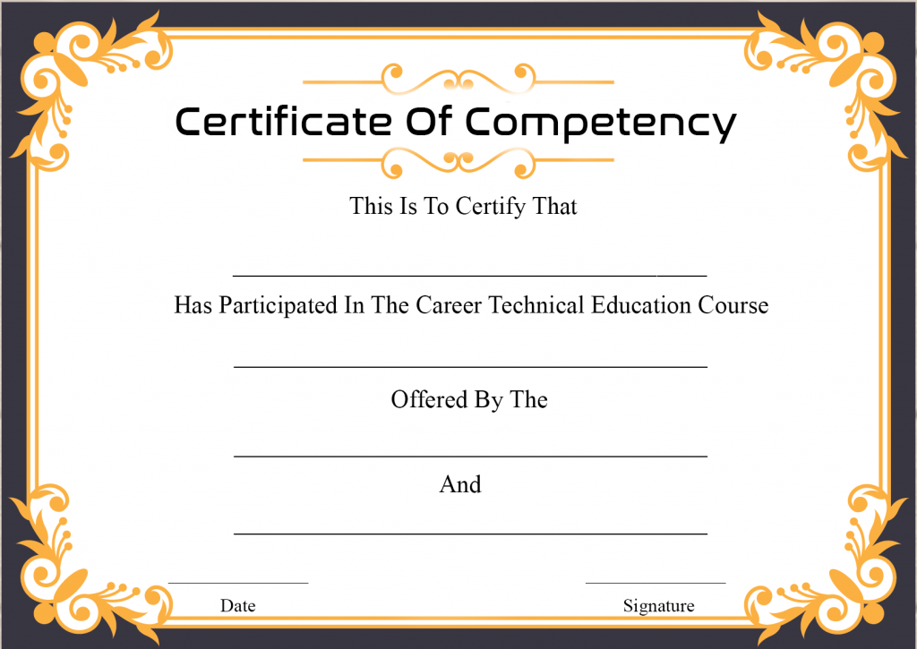 Certificate competency template word training pdf templates sumo excel choose board Bagaimana cara mendapatkan sertifikat kompetensi di SMK?