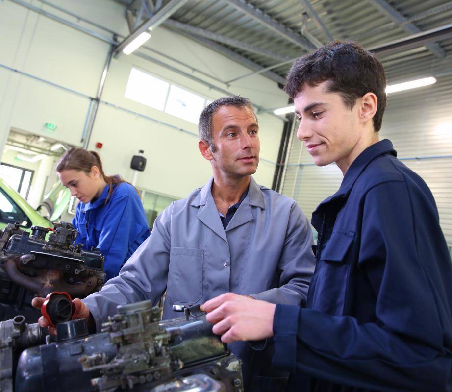 Vocational 1900s mentor